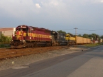 CSX Reroute Q271 departing westbound, July 22, 2005